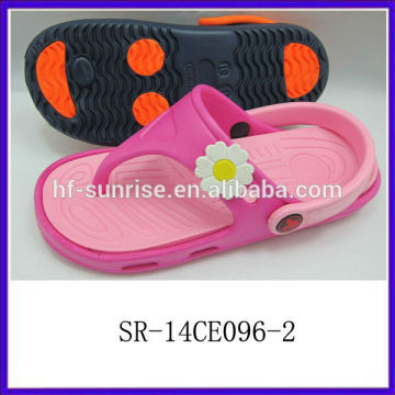 SR-14CE096-2 2014 neue eva Kinder Pantoffel confortable Kinder Flip Flops Mode Kinder Slipper